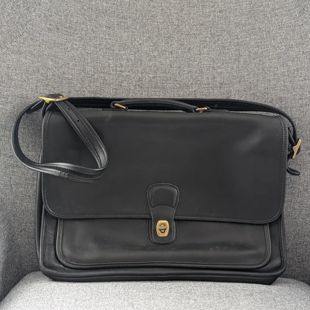 Coach Metropolitan Briefcase Vintage handbag  as used in Devil Wears Prada 2
